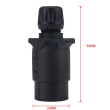Load image into Gallery viewer, A4060 12V 7Pin EU Plug Socket Wiring Connector Adapter Plug Socket for Trailer, A4060