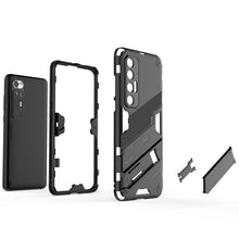 Load image into Gallery viewer, Punk Armor 2 in 1 PC + TPU Shockproof Case with Invisible Holder, For Xiaomi Mi 10S, For OPPO Find X3
