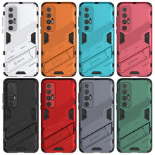 Load image into Gallery viewer, Punk Armor 2 in 1 PC + TPU Shockproof Case with Invisible Holder, For Xiaomi Mi 10S, For OPPO Find X3