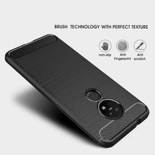 Load image into Gallery viewer, Brushed Texture Carbon Fiber TPU Protective Case, For Nokia 7.2 &amp; 6.2
