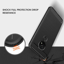 Load image into Gallery viewer, Brushed Texture Carbon Fiber TPU Protective Case, For Nokia 7.2 &amp; 6.2