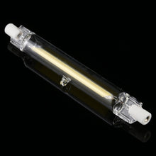 Load image into Gallery viewer, R7S 220V 15W 189mm COB LED Bulb Glass Tube Replacement Halogen Lamp Spot Light,, R7S 220V 15W 189mm Natural White Light, R7S 220V 15W 189mm White Light, R7S 220V 15W 189mm Warm Light