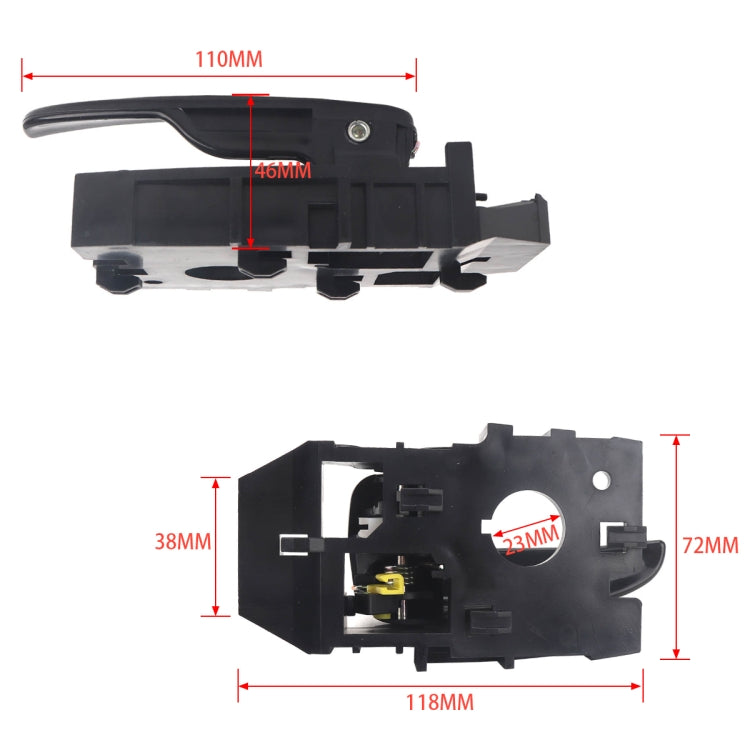 A5321-02 Car Right Side Inside Door Handle 82620-2D000 for Hyundai Elantra 2001-2006, A5321-02