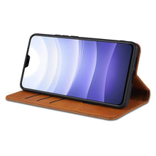 Load image into Gallery viewer, AZNS Magnetic Calf Texture Horizontal Flip Leather Case with Card Slots &amp; Holder &amp; Wallet, For vivo S9, For vivo S9e, For Xiaomi Redmi Note 10, For Xiaomi Redmi Note 10S, For Samsung Galaxy A02