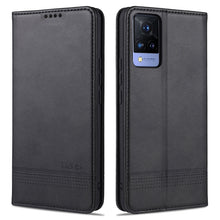 Load image into Gallery viewer, AZNS Magnetic Calf Texture Horizontal Flip Leather Case with Card Slots &amp; Holder &amp; Wallet, For vivo S9, For vivo S9e, For Xiaomi Redmi Note 10, For Xiaomi Redmi Note 10S, For Samsung Galaxy A02