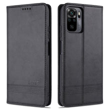 Load image into Gallery viewer, AZNS Magnetic Calf Texture Horizontal Flip Leather Case with Card Slots &amp; Holder &amp; Wallet, For vivo S9, For vivo S9e, For Xiaomi Redmi Note 10, For Xiaomi Redmi Note 10S, For Samsung Galaxy A02