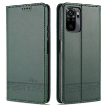 Load image into Gallery viewer, AZNS Magnetic Calf Texture Horizontal Flip Leather Case with Card Slots &amp; Holder &amp; Wallet, For vivo S9, For vivo S9e, For Xiaomi Redmi Note 10, For Xiaomi Redmi Note 10S, For Samsung Galaxy A02