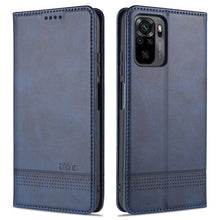 Load image into Gallery viewer, AZNS Magnetic Calf Texture Horizontal Flip Leather Case with Card Slots &amp; Holder &amp; Wallet, For vivo S9, For vivo S9e, For Xiaomi Redmi Note 10, For Xiaomi Redmi Note 10S, For Samsung Galaxy A02