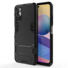 Load image into Gallery viewer, Shockproof PC + TPU Protective Case with Hidden Holder, For Xiaomi Redmi Note 10 5G, For Samsung Galaxy F62 / M62