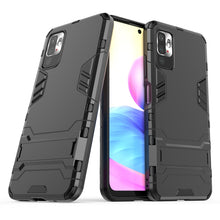 Load image into Gallery viewer, Shockproof PC + TPU Protective Case with Hidden Holder, For Xiaomi Redmi Note 10 5G, For Samsung Galaxy F62 / M62