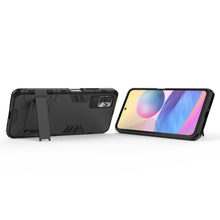 Load image into Gallery viewer, Shockproof PC + TPU Protective Case with Hidden Holder, For Xiaomi Redmi Note 10 5G, For Samsung Galaxy F62 / M62
