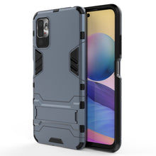 Load image into Gallery viewer, Shockproof PC + TPU Protective Case with Hidden Holder, For Xiaomi Redmi Note 10 5G, For Samsung Galaxy F62 / M62