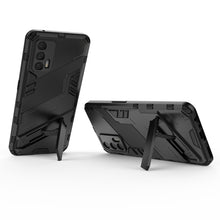Load image into Gallery viewer, Punk Armor 2 in 1 PC + TPU Shockproof Case with Invisible Holder, For OPPO Realme GT 5G, For Xiaomi Redmi Note 10