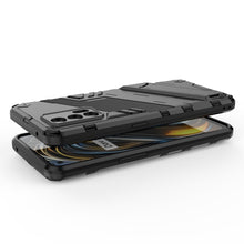 Load image into Gallery viewer, Punk Armor 2 in 1 PC + TPU Shockproof Case with Invisible Holder, For OPPO Realme GT 5G, For Xiaomi Redmi Note 10