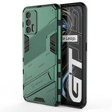 Load image into Gallery viewer, Punk Armor 2 in 1 PC + TPU Shockproof Case with Invisible Holder, For OPPO Realme GT 5G, For Xiaomi Redmi Note 10