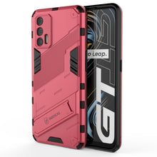 Load image into Gallery viewer, Punk Armor 2 in 1 PC + TPU Shockproof Case with Invisible Holder, For OPPO Realme GT 5G, For Xiaomi Redmi Note 10