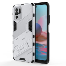 Load image into Gallery viewer, Punk Armor 2 in 1 PC + TPU Shockproof Case with Invisible Holder, For OPPO Realme GT 5G, For Xiaomi Redmi Note 10