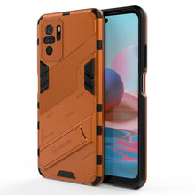 Load image into Gallery viewer, Punk Armor 2 in 1 PC + TPU Shockproof Case with Invisible Holder, For OPPO Realme GT 5G, For Xiaomi Redmi Note 10