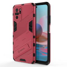 Load image into Gallery viewer, Punk Armor 2 in 1 PC + TPU Shockproof Case with Invisible Holder, For OPPO Realme GT 5G, For Xiaomi Redmi Note 10