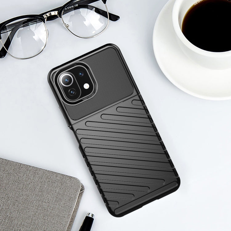 Thunderbolt Shockproof TPU Protective Soft Case, For Xiaomi Mi 11 Lite