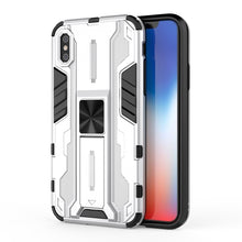 Load image into Gallery viewer, Supersonic PC + TPU Shock-proof Protective Case with Holder, For iPhone X &amp; XS, For iPhone XR, For iPhone XS Max