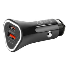 Load image into Gallery viewer, YSY-313PD30W QC3.0 USB + PD 30W USB-C / Type-C Triangle Dual Ports Fast Charging Car Charger, Car Charger