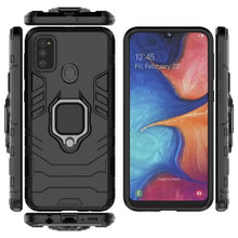 Load image into Gallery viewer, For Galaxy M30s Shockproof PC + TPU Case with Magnetic Ring Holder