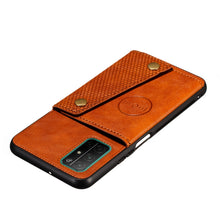 Load image into Gallery viewer, Double Buckle PU + TPU Shockproof Magnetic Protective Case with Card Slots &amp; Holder, For Samsung Galaxy A32 5G