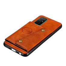 Load image into Gallery viewer, Double Buckle PU + TPU Shockproof Magnetic Protective Case with Card Slots &amp; Holder, For Samsung Galaxy A32 5G