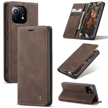 Load image into Gallery viewer, CaseMe 013 Multifunctional Horizontal Flip Leather Case with Holder &amp; Card Slot &amp; Wallet, For Xiaomi Mi 11