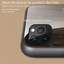 Load image into Gallery viewer, Wood Grain Tempered Glass + TPU Shockproof Case, For iPhone 12 mini, For iPhone 12 / 12 Pro, For iPhone 12 Pro Max