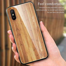 Load image into Gallery viewer, Wood Grain Tempered Glass + TPU Shockproof Case, For Xiaomi Redmi 9A, For Xiaomi Redmi Note 9S, For Xiaomi Redmi Note 10 Pro / Pro Max