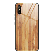 Load image into Gallery viewer, Wood Grain Tempered Glass + TPU Shockproof Case, For Xiaomi Redmi 9A, For Xiaomi Redmi Note 9S, For Xiaomi Redmi Note 10 Pro / Pro Max