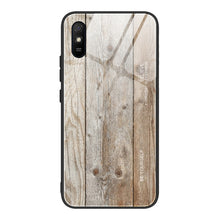 Load image into Gallery viewer, Wood Grain Tempered Glass + TPU Shockproof Case, For Xiaomi Redmi 9A, For Xiaomi Redmi Note 9S, For Xiaomi Redmi Note 10 Pro / Pro Max