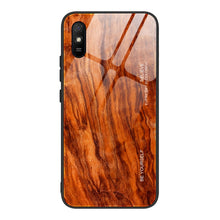 Load image into Gallery viewer, Wood Grain Tempered Glass + TPU Shockproof Case, For Xiaomi Redmi 9A, For Xiaomi Redmi Note 9S, For Xiaomi Redmi Note 10 Pro / Pro Max