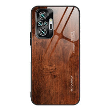 Load image into Gallery viewer, Wood Grain Tempered Glass + TPU Shockproof Case, For Xiaomi Redmi 9A, For Xiaomi Redmi Note 9S, For Xiaomi Redmi Note 10 Pro / Pro Max