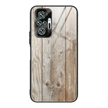 Load image into Gallery viewer, Wood Grain Tempered Glass + TPU Shockproof Case, For Xiaomi Redmi 9A, For Xiaomi Redmi Note 9S, For Xiaomi Redmi Note 10 Pro / Pro Max