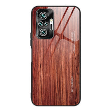 Load image into Gallery viewer, Wood Grain Tempered Glass + TPU Shockproof Case, For Xiaomi Redmi 9A, For Xiaomi Redmi Note 9S, For Xiaomi Redmi Note 10 Pro / Pro Max