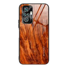 Load image into Gallery viewer, Wood Grain Tempered Glass + TPU Shockproof Case, For Xiaomi Redmi 9A, For Xiaomi Redmi Note 9S, For Xiaomi Redmi Note 10 Pro / Pro Max