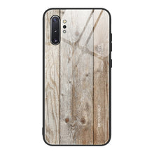 Load image into Gallery viewer, Wood Grain Tempered Glass + TPU Shockproof Case, For Samsung Galaxy A21s, For Samsung Galaxy A51, For Samsung Galaxy Note10+