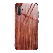 Load image into Gallery viewer, Wood Grain Tempered Glass + TPU Shockproof Case, For Samsung Galaxy A21s, For Samsung Galaxy A51, For Samsung Galaxy Note10+