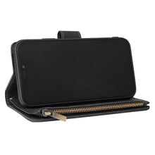 Load image into Gallery viewer, Multifunctional Retro Frosted Horizontal Flip Leather Case with Card Slot &amp; Holder &amp; Zipper Wallet &amp; Photo Frame &amp; Lanyard, For iPhone XR, For iPhone 11 Pro Max