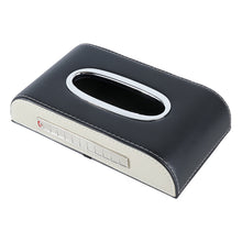 Load image into Gallery viewer, Universal Car Tissue Box with Temporary Parking Phone Number Card