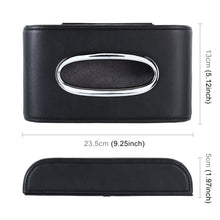 Load image into Gallery viewer, Universal Car Tissue Box with Temporary Parking Phone Number Card