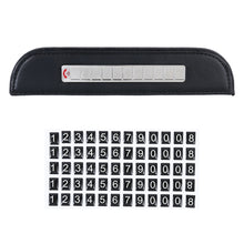 Load image into Gallery viewer, Universal Car Tissue Box with Temporary Parking Phone Number Card