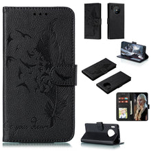 Load image into Gallery viewer, Feather Pattern Litchi Texture Horizontal Flip Leather Case with Holder &amp; Wallet &amp; Card Slots