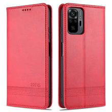 Load image into Gallery viewer, AZNS Magnetic Calf Texture Horizontal Flip Leather Case with Card Slots &amp; Holder &amp; Wallet, For Xiaomi Redmi Note 10 Pro, For Xiaomi Redmi Note 10 Pro Max, For Xiaomi Mi 10S, For vivo X60 Pro, For vivo Y72 5G, For vivo iQOO Z3