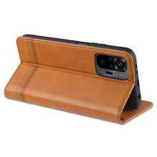 Load image into Gallery viewer, AZNS Magnetic Calf Texture Horizontal Flip Leather Case with Card Slots &amp; Holder &amp; Wallet, For Xiaomi Redmi Note 10 Pro, For Xiaomi Redmi Note 10 Pro Max, For Xiaomi Mi 10S, For vivo X60 Pro, For vivo Y72 5G, For vivo iQOO Z3