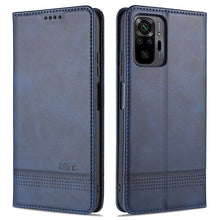 Load image into Gallery viewer, AZNS Magnetic Calf Texture Horizontal Flip Leather Case with Card Slots &amp; Holder &amp; Wallet, For Xiaomi Redmi Note 10 Pro, For Xiaomi Redmi Note 10 Pro Max, For Xiaomi Mi 10S, For vivo X60 Pro, For vivo Y72 5G, For vivo iQOO Z3