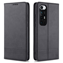 Load image into Gallery viewer, AZNS Magnetic Calf Texture Horizontal Flip Leather Case with Card Slots &amp; Holder &amp; Wallet, For Xiaomi Redmi Note 10 Pro, For Xiaomi Redmi Note 10 Pro Max, For Xiaomi Mi 10S, For vivo X60 Pro, For vivo Y72 5G, For vivo iQOO Z3